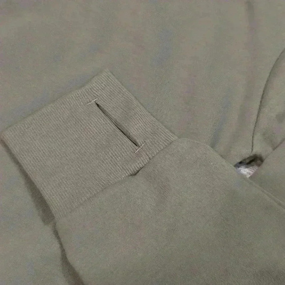 All In Motion Moss Green French Terry Sweatshirt NEW! - Picture 5 of 5